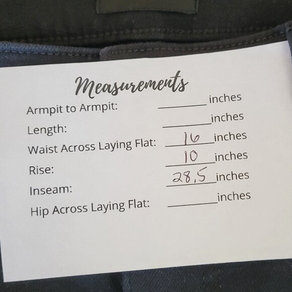 Talbots Slim Ankle Black Jeans 5 Pocket Women's Size 6 - Picture 12 of 12